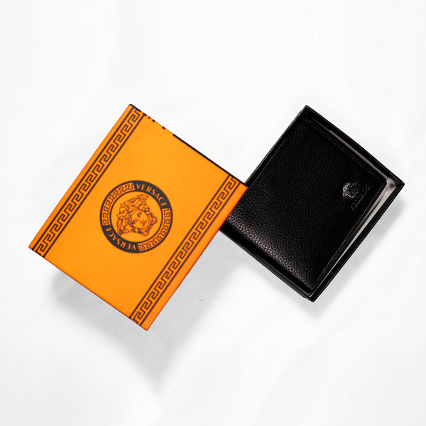 Versace Premium Black Wallet Mens wallet
